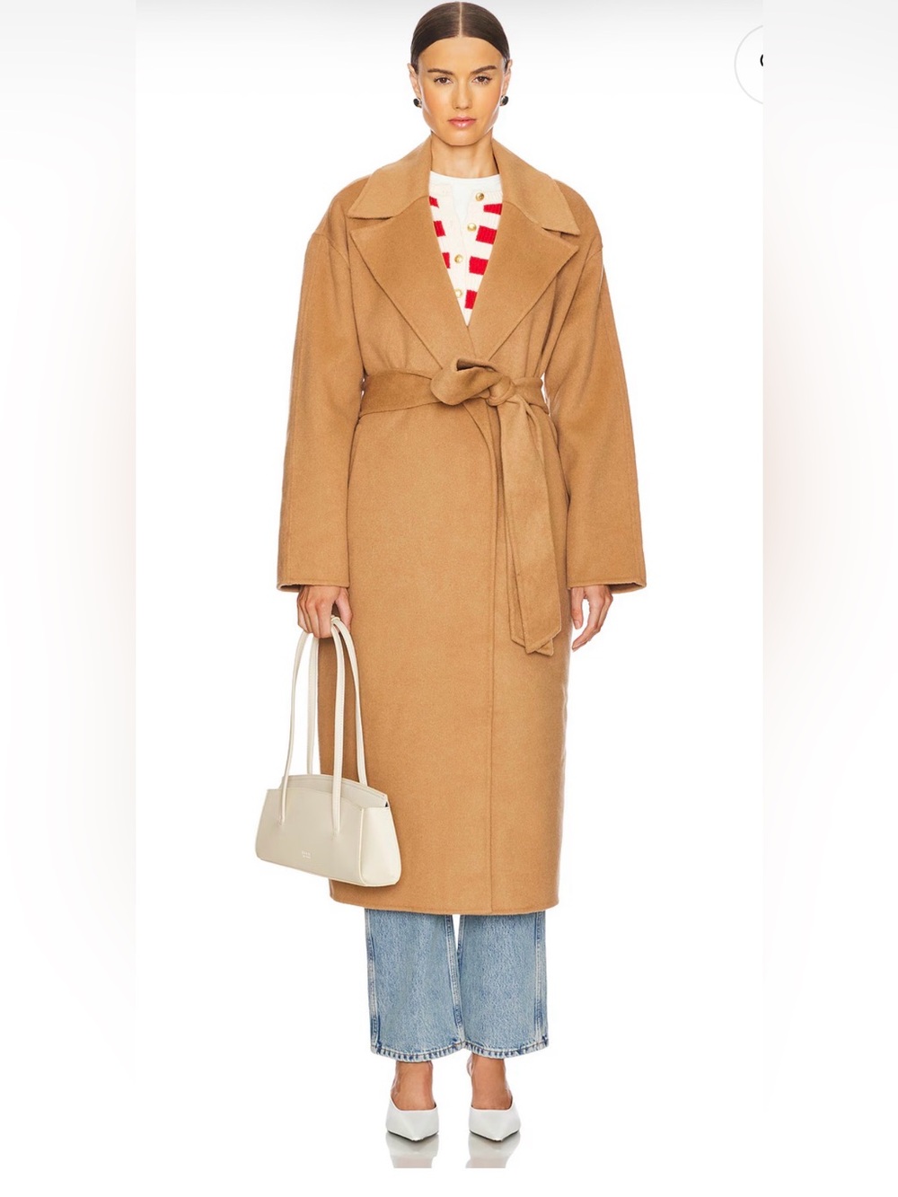 L'Academie Camel Wool Coat